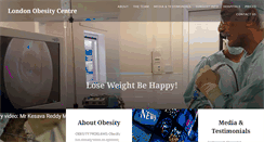 Desktop Screenshot of londonobesitycentre.com